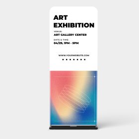 Tension Fabric Stand