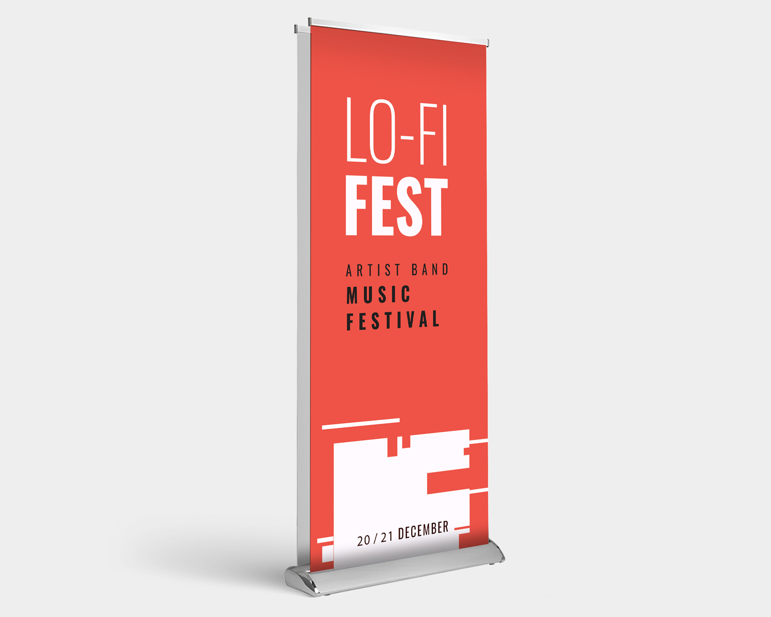 Double-Sided-Roll-Up-Banner Deluxe Retractable Banner