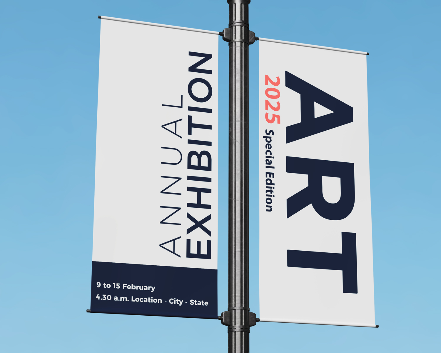 Pole Banner Set pole-banner-set-outdoor-use-business-event-advertisement