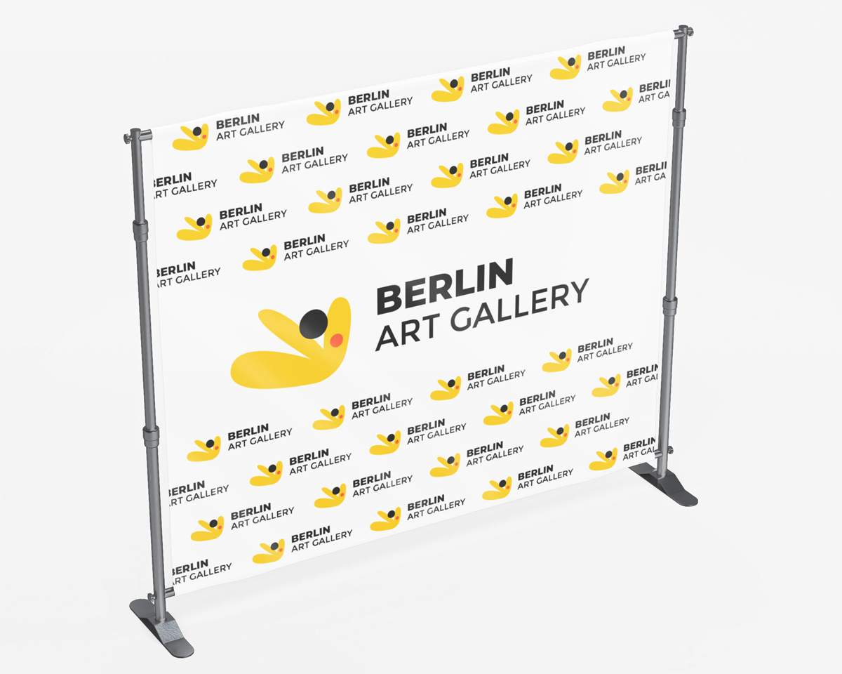 Step-and-Repeat Backdrop Gallery Design standing-step-and-repeat-backdrop-gallery-custom-design-colorful