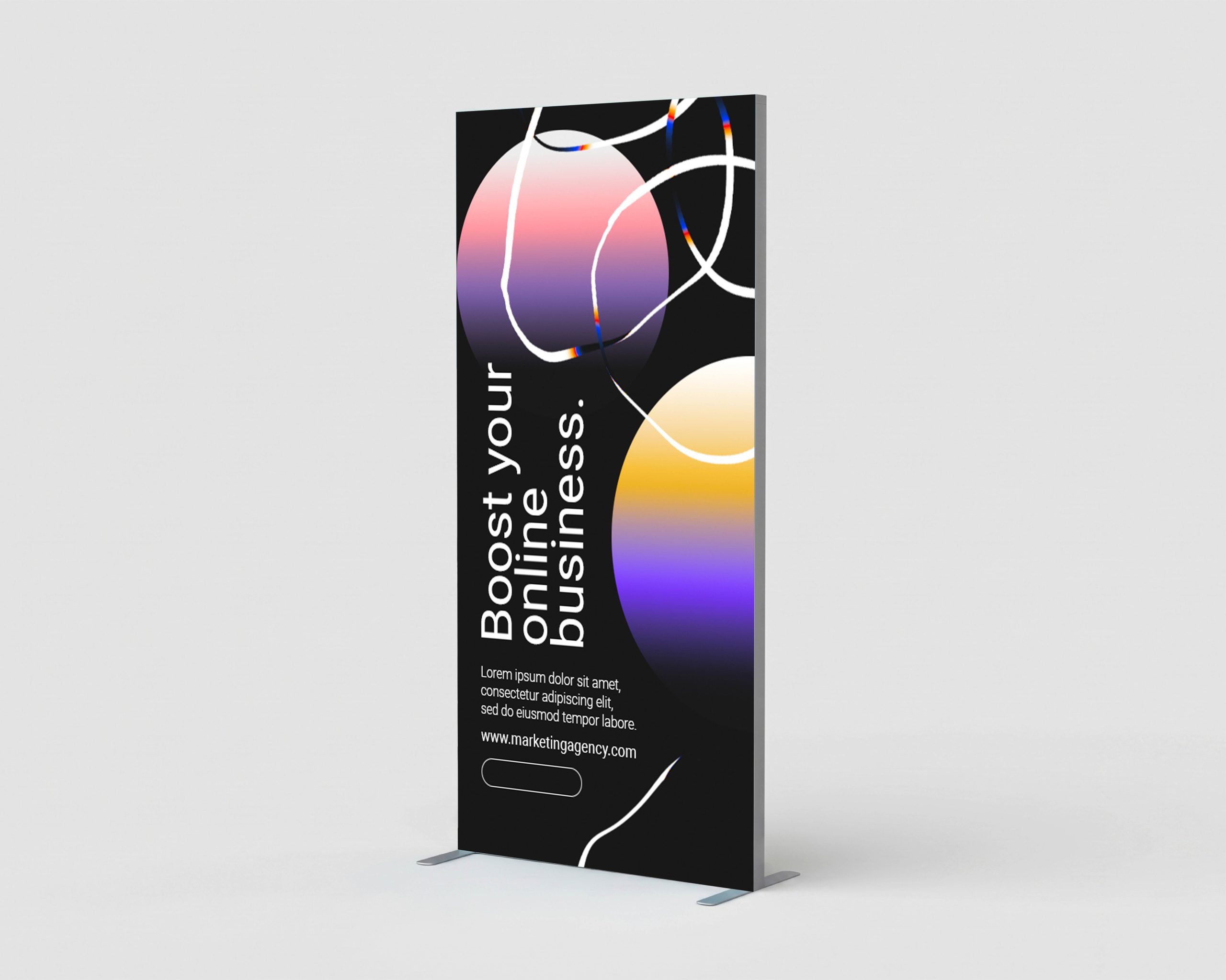 3ft. SEG Fabric Display