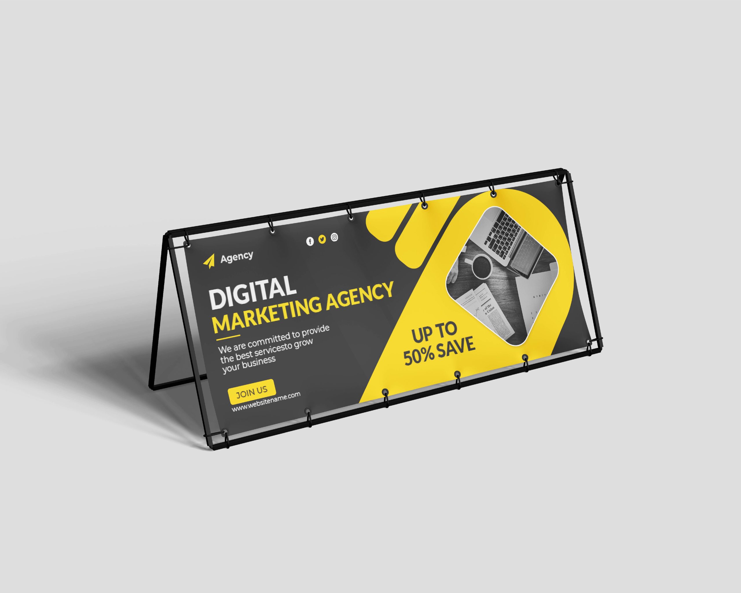A-Frame Banner Display (1)