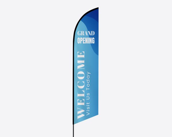 Feather Angled Flag
