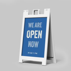 A-Frame Sidewalk Sign
