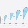 Teardrop-Flag-Size