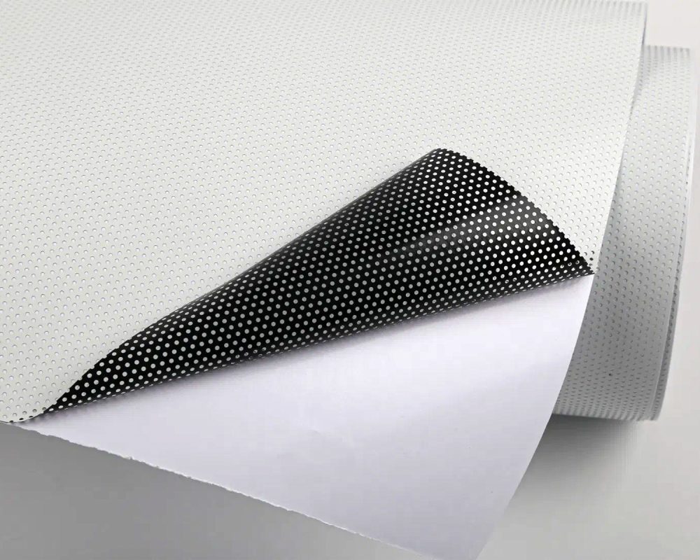 New Perforated Window Vinyl 52” x 159’ Fast Delivery
