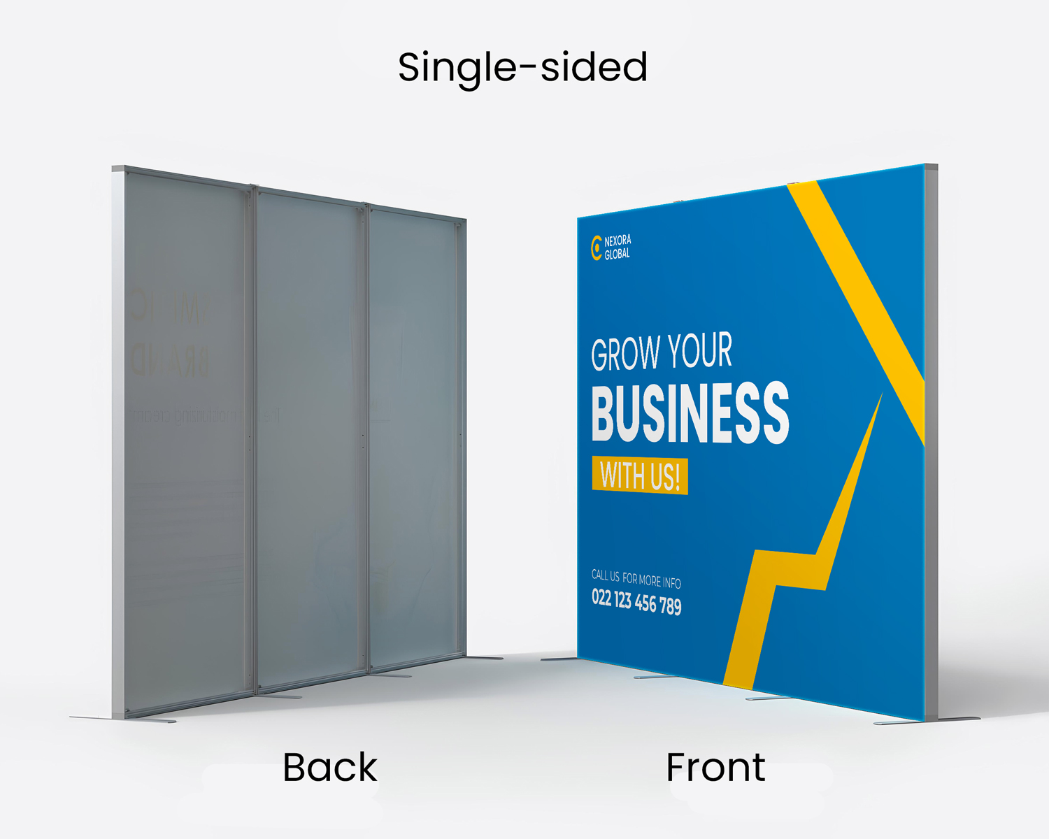 single-sided-SEG-fabric-display