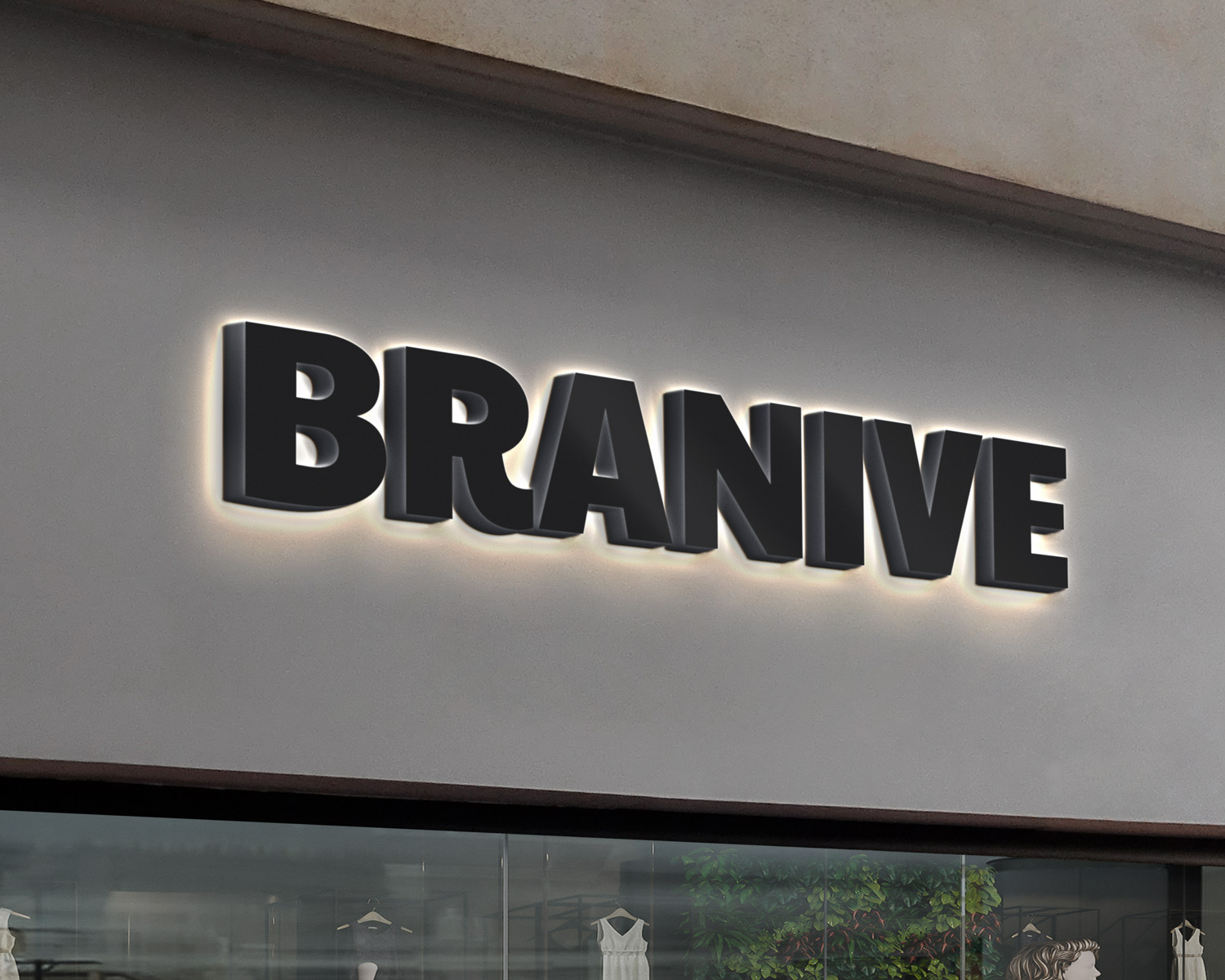 storefront-reverse-channel-letters Reverse-Lit Channel Letters