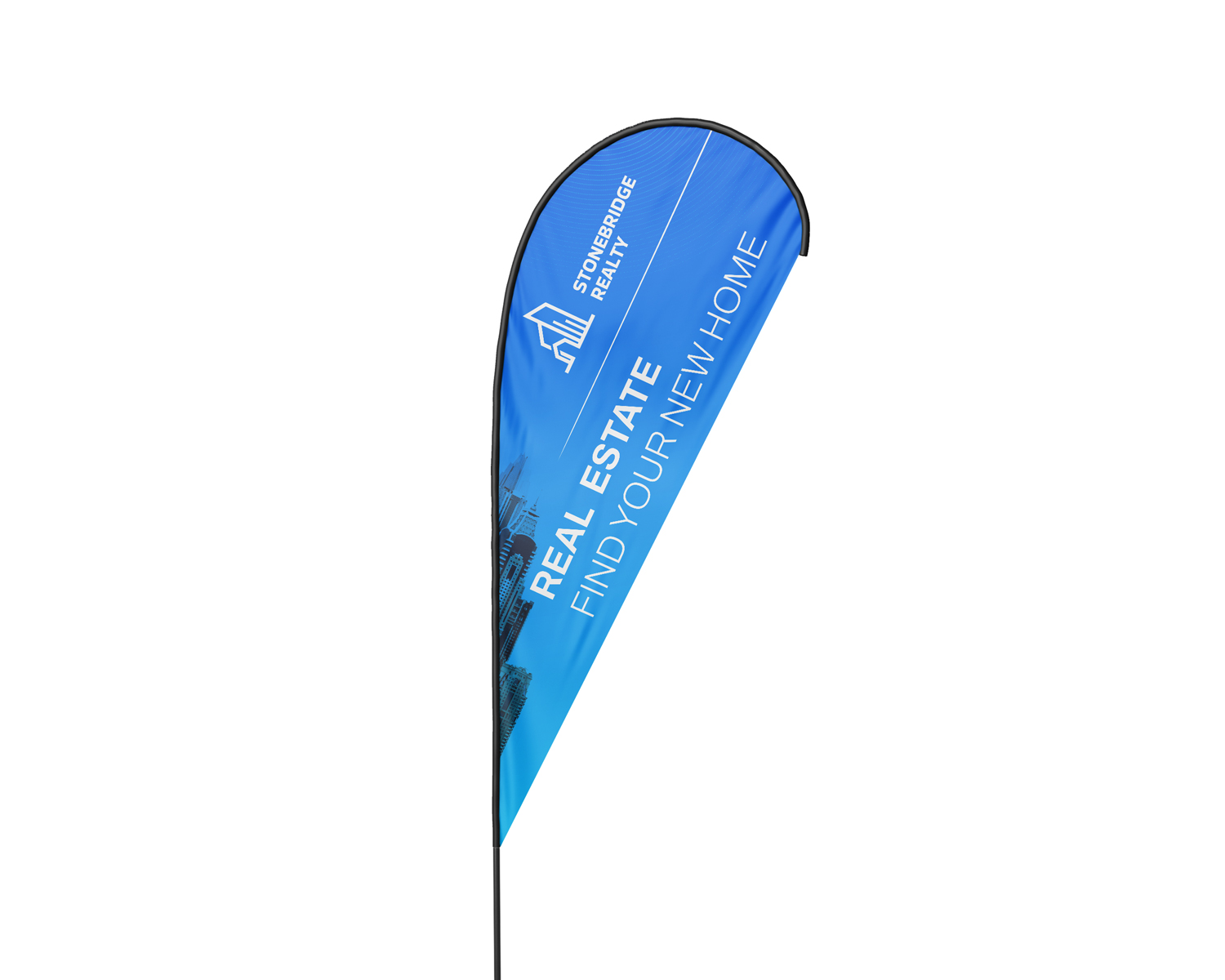 Teardrop Flag classic-design-teardrop-flag-outdoor-application-weather-resistant