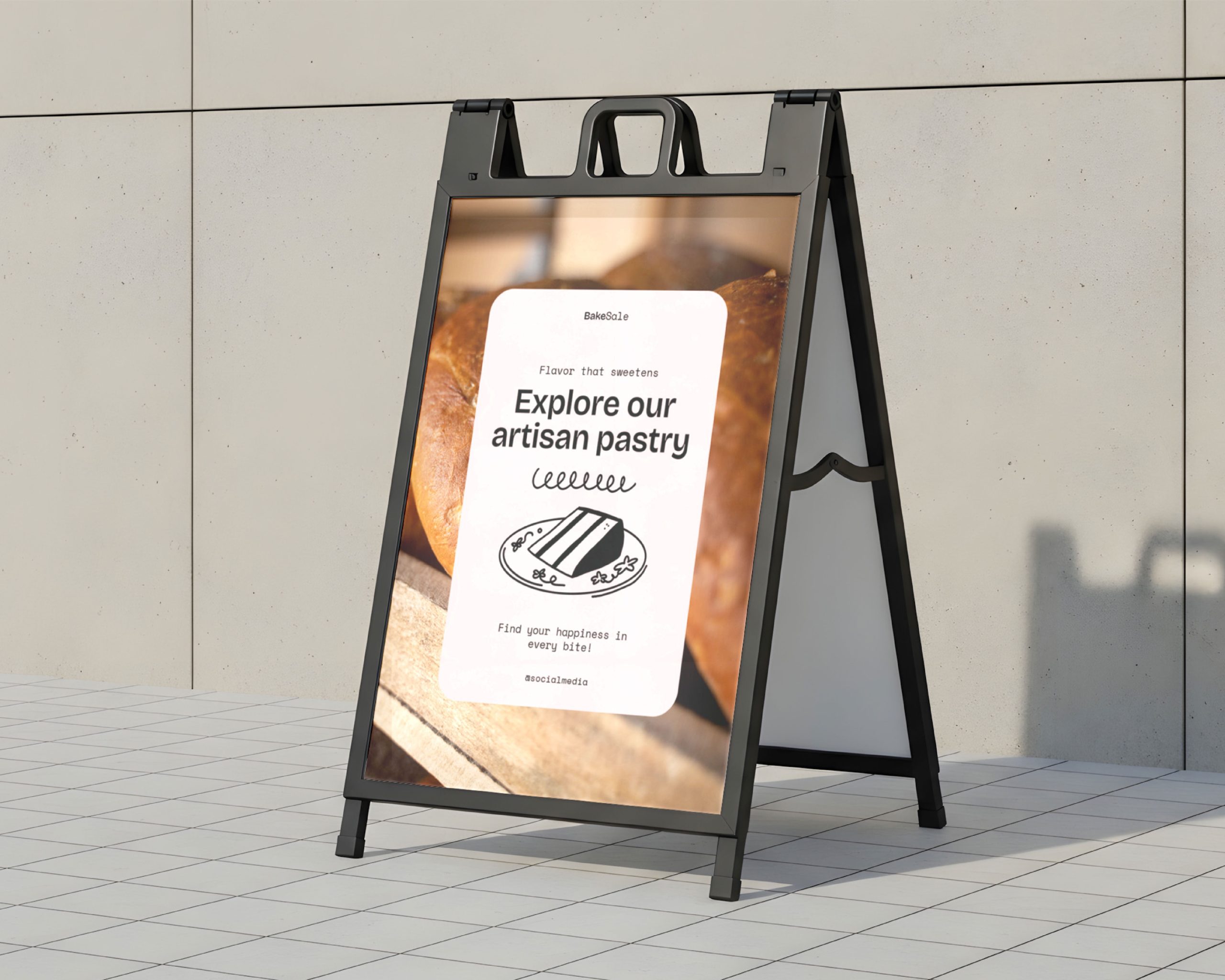 A-Frame Sidewalk Sign (2)