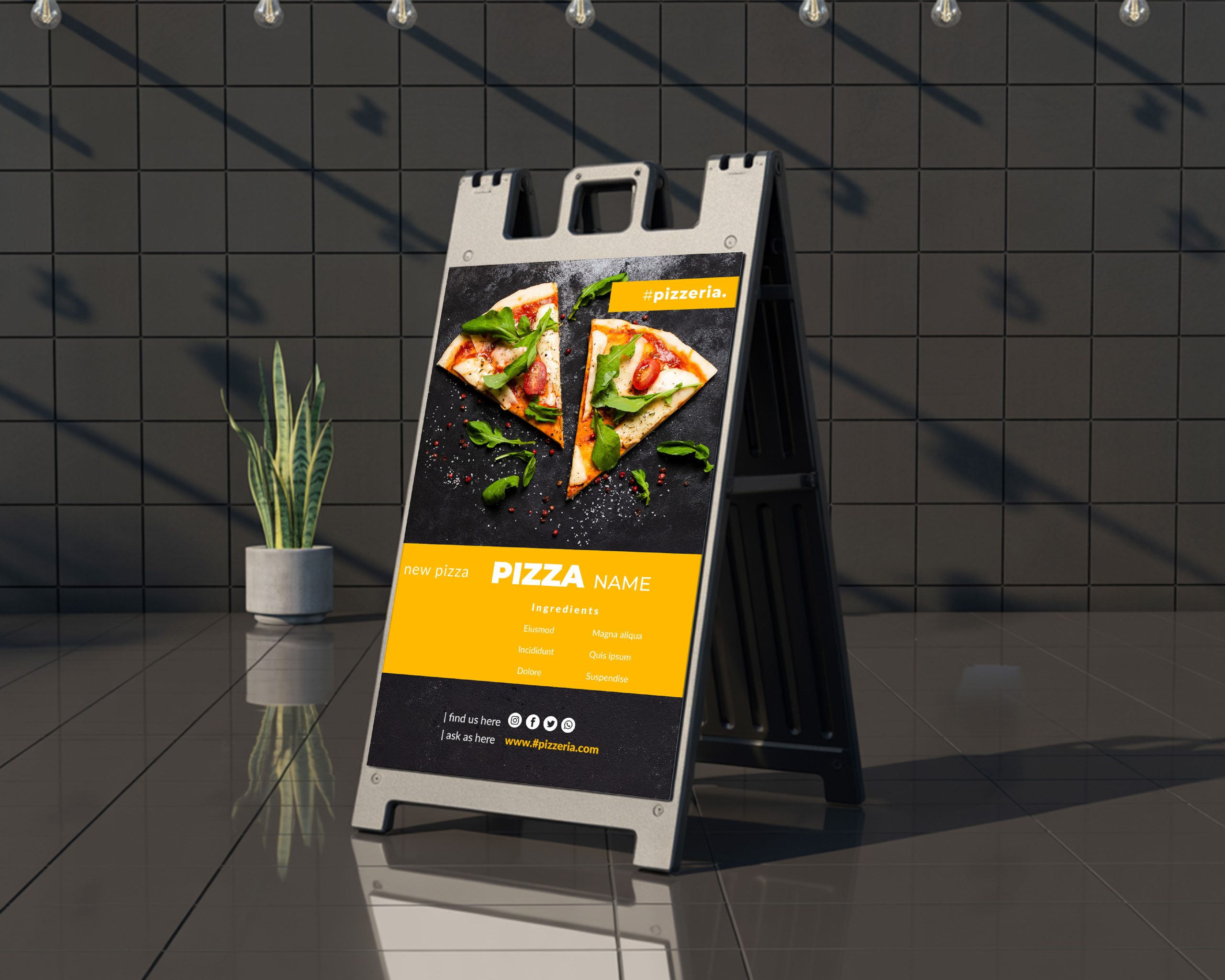 A-Frame Sidewalk Sign (3)