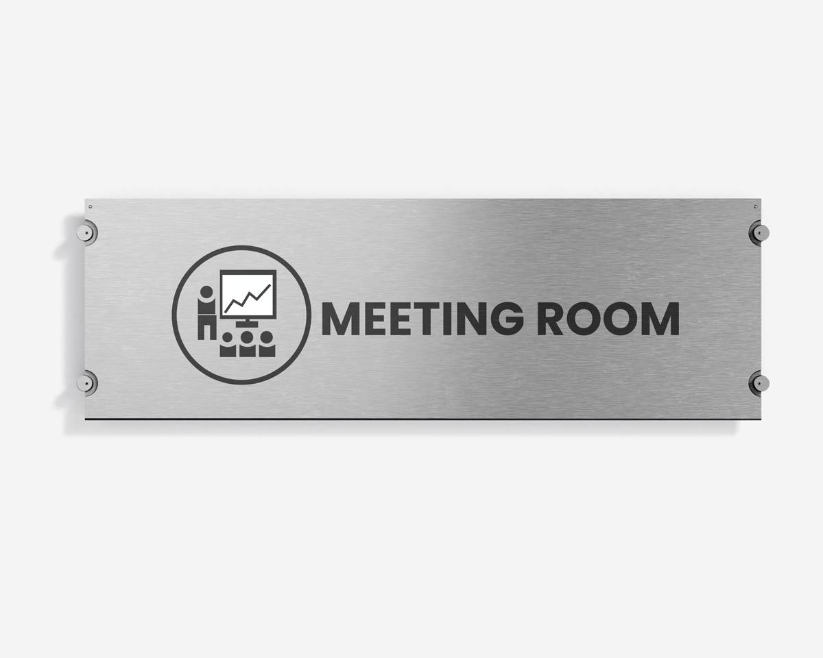 Meeting Room Aluminum Sign custom-aluminum-sign-meeting-conference-room