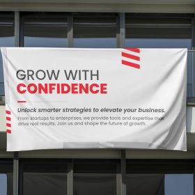Super-smooth indoor banner