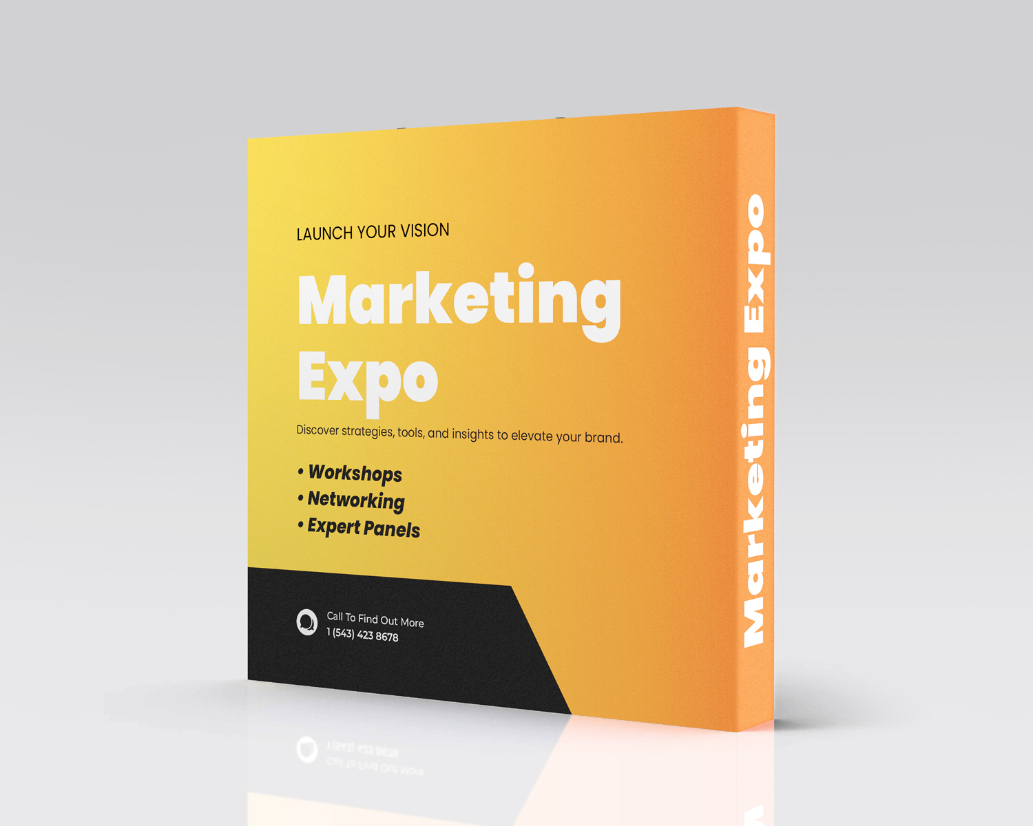 8-ft-seg-backlit-pop-up-display 8ft. SEG Backlit Popup Display
