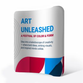 Curved Tension Fabric Displays