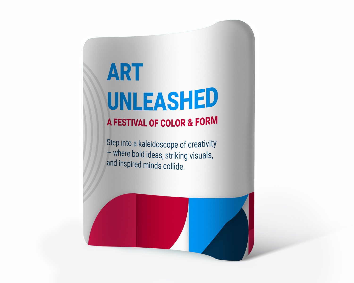 curved-tension-fabric-display Curved Tension Fabric Displays