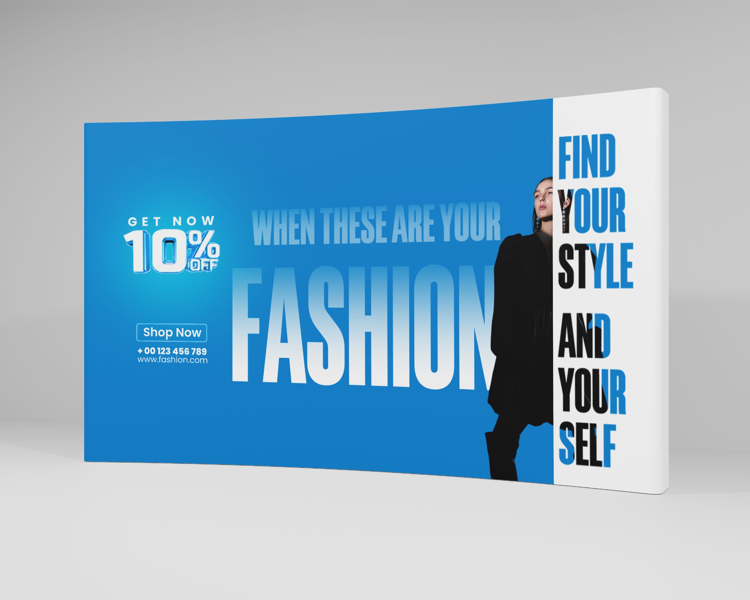 Curved Tension Fabric Displays (2)