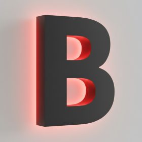 Reverse Lit / Halo Letters