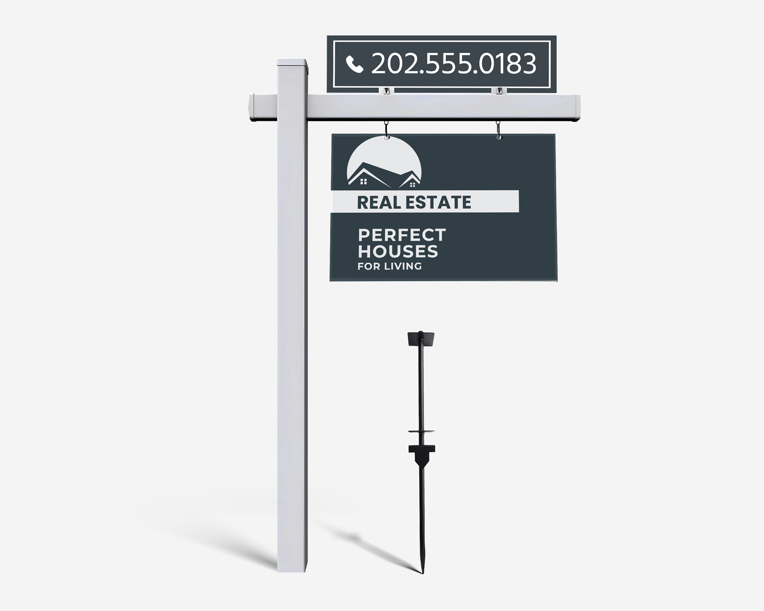 Real Estate Sign Post real-estate-post-sign-design-solution-classic-size