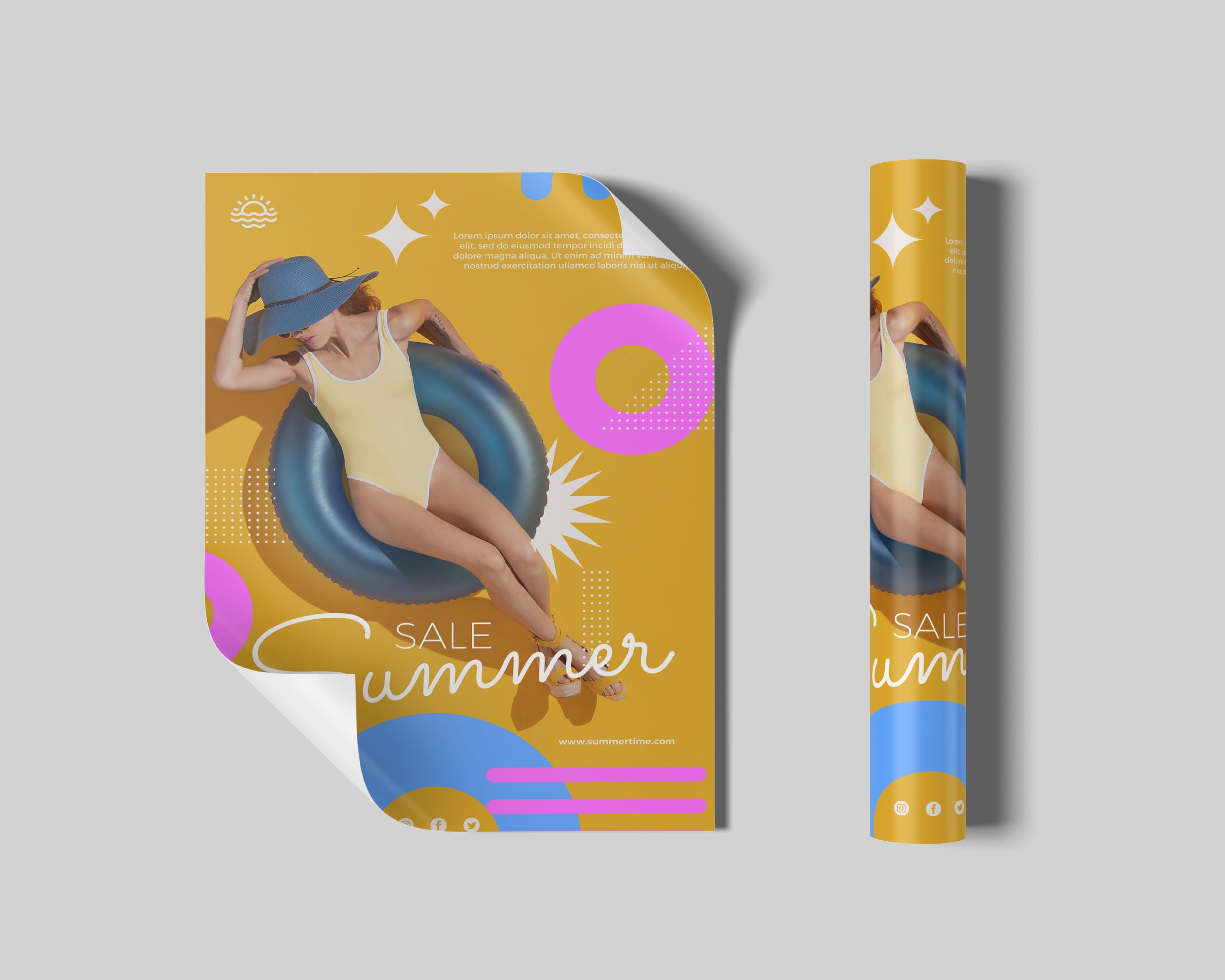 Summer sale adhesive vinyl decal