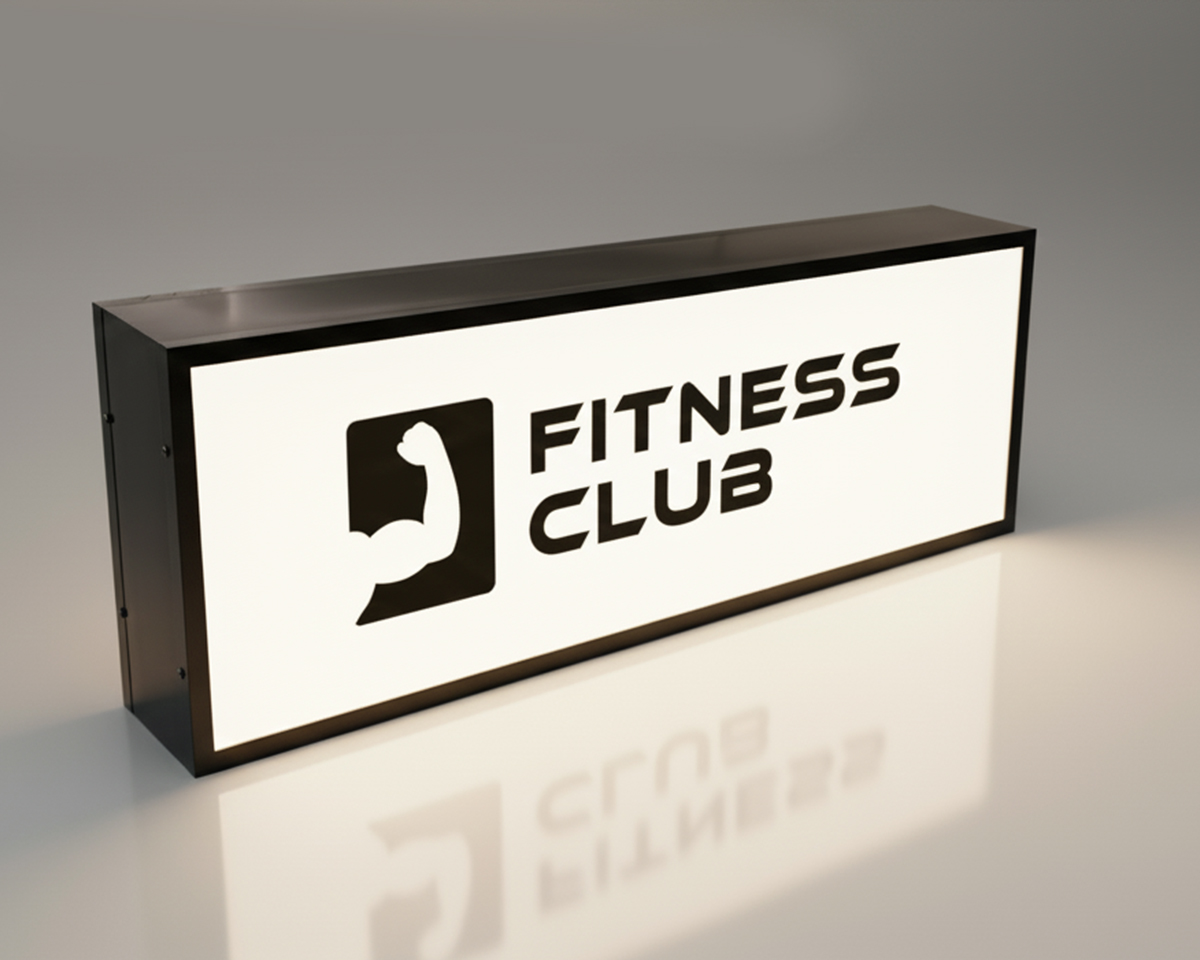 fitness-club-light-box-face-sign-classic-light-advertising