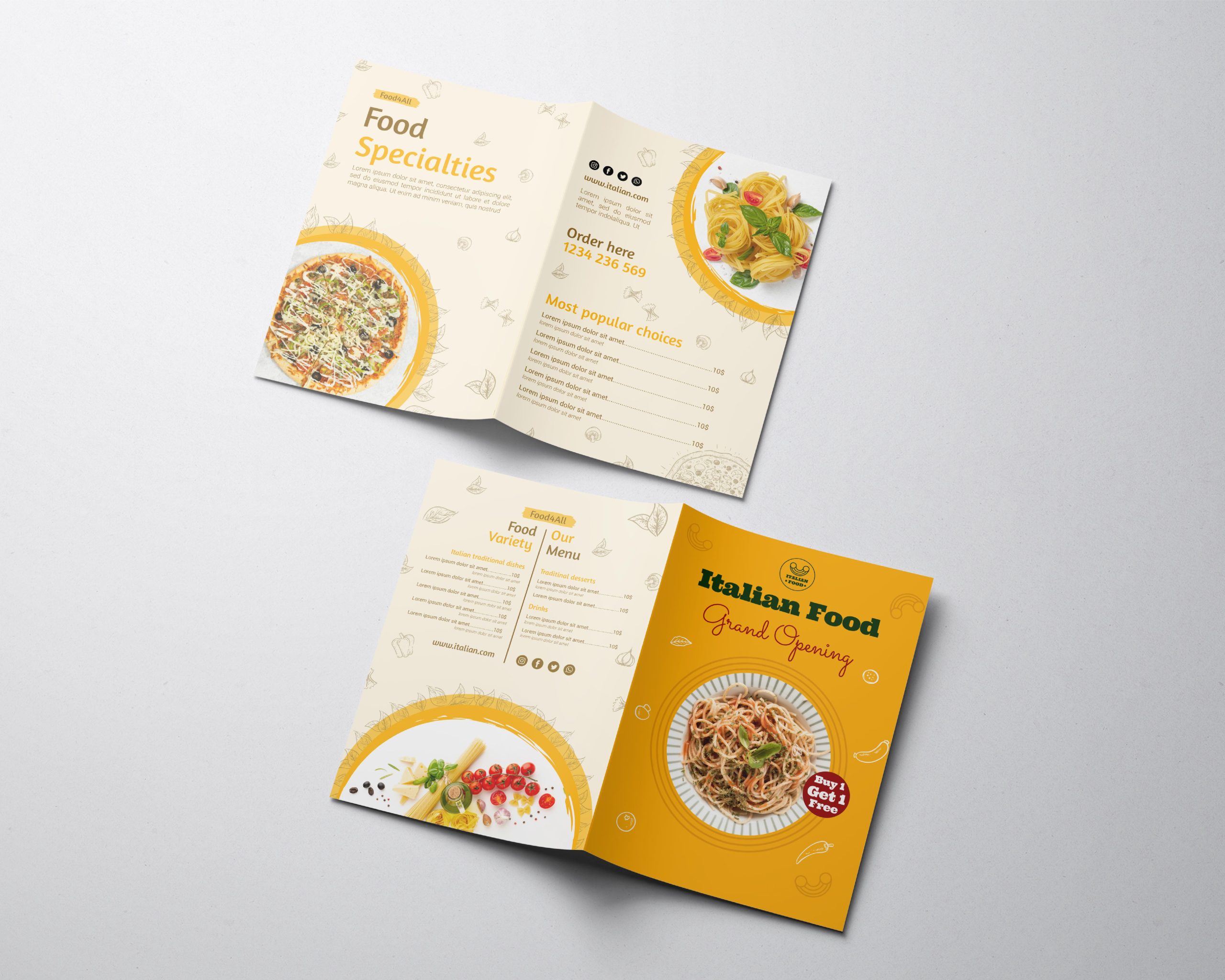 Restaurant Menus (2)