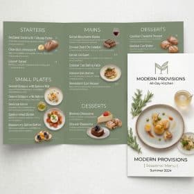 Restaurant Menus