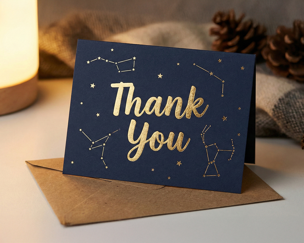 Thank You Gift Card thematic-custom-thank-you-gift-card-smooth-paper-no-lamination