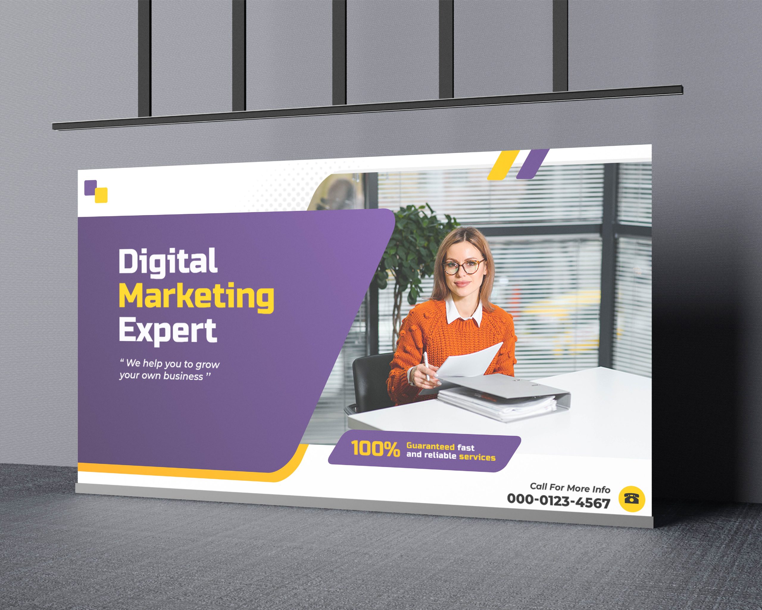 Rigid foam display panel for events